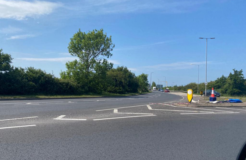 UPDATE Canvey Way Re Opened Rebecca Harris